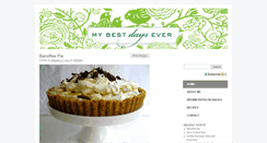 Desktop Screenshot of mybestdaysever.com